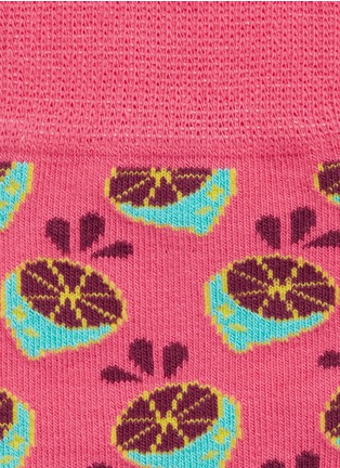 Detail View - Click To Enlarge - HAPPY SOCKS - Lime socks