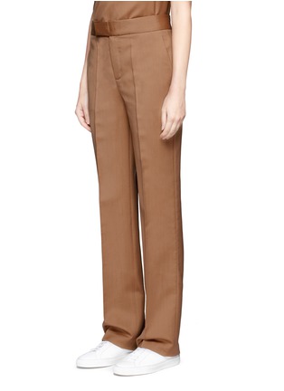 Front View - Click To Enlarge - PORTS 1961 - Classic wool-silk radzmir pants