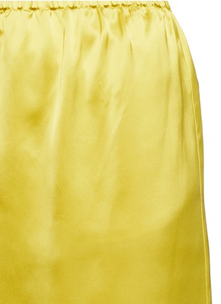Detail View - Click To Enlarge - PORTS 1961 - Elastic waist satin skirt