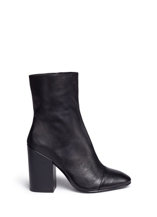 Main View - Click To Enlarge - ASH - 'Flora' leather mid calf boots