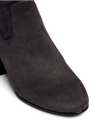 Detail View - Click To Enlarge - ASH - 'Elisa' stretch faux suede thigh high boots