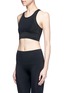 Front View - Click To Enlarge - 72883 - 'Dynamic' circular knit sports bra