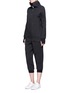 Figure View - Click To Enlarge - 72883 - 'Sunday' elastic cuff technical wool blend jogging pants