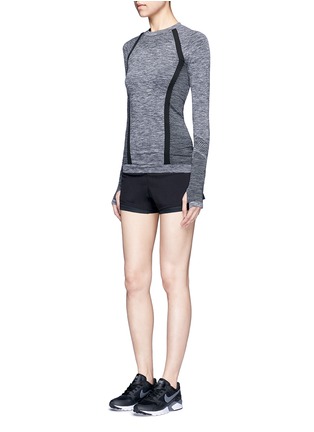 Figure View - Click To Enlarge - 72883 - 'Breeze' circular knit performance top
