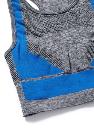 Detail View - Click To Enlarge - 72883 - 'Dynamic' circular knit sports bra