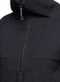 Detail View - Click To Enlarge - 72883 - 'Spruce' wool blend track top