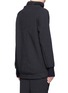 Back View - Click To Enlarge - 72883 - 'Spruce' wool blend track top