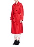 Front View - Click To Enlarge - ISABEL MARANT ÉTOILE - 'Dani' twill trench coat