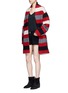 Figure View - Click To Enlarge - ISABEL MARANT ÉTOILE - 'Gabrie' stripe wool blend bouclé jacket