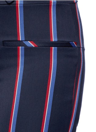 Detail View - Click To Enlarge - ALTUZARRA - ''Serge' stripe virgin wool blend pants