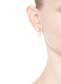 Figure View - Click To Enlarge - JOOMI LIM - 'True Innocence' floating faux pearl stud earrings