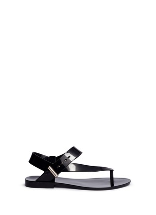 Main View - Click To Enlarge - MELISSA - x Jason Wu 'Charlotte' ankle strap PVC sandals