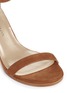Detail View - Click To Enlarge - STUART WEITZMAN - 'Nearly Nude' ankle strap suede sandals