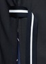 Detail View - Click To Enlarge - FFIXXED STUDIOS - 'Union' stripe belt wool blend blazer
