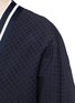 Detail View - Click To Enlarge - FFIXXED STUDIOS - 'Emperical' dot jacquard sash waist coat