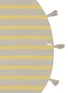 Detail View - Click To Enlarge - BAND OF MARTIANS - Tassel stripe round blanket