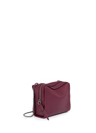 Front View - Click To Enlarge - 3.1 PHILLIP LIM - 'Soleil' mini crossbody leather zip bag