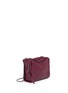 Front View - Click To Enlarge - 3.1 PHILLIP LIM - 'Soleil' mini crossbody leather zip bag