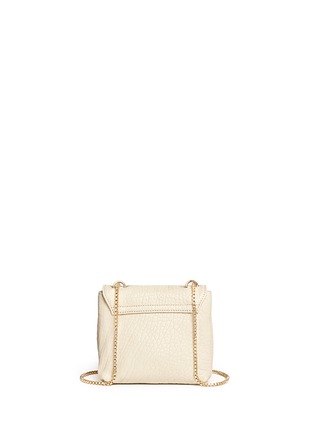 Back View - Click To Enlarge - ELIZABETH AND JAMES - 'Cynnie' mini double compartment leather shoulder bag
