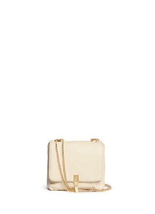 Main View - Click To Enlarge - ELIZABETH AND JAMES - 'Cynnie' mini double compartment leather shoulder bag