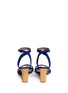 Back View - Click To Enlarge - TABITHA SIMMONS - 'Gia' beaded suede single strap sandals