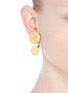 Figure View - Click To Enlarge - CHLOÉ - 'Frankie' brass screw single earring