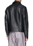 Back View - Click To Enlarge - PS PAUL SMITH - Leather biker jacket