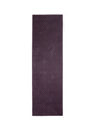 Main View - Click To Enlarge - ST. JOHN - Polka dot silk chiffon scarf