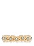 Back View - Click To Enlarge - MIRIAM HASKELL - Pearl flower bracelet clasp