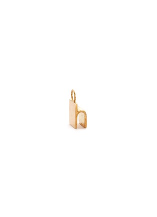 Main View - Click To Enlarge - JACQUELINE RABUN - 18k yellow gold letter charm – h