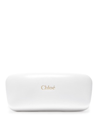 Front View - Click To Enlarge - CHLOÉ - Tortoiseshell cat eye sunglasses