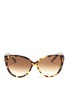 Main View - Click To Enlarge - CHLOÉ - Tortoiseshell cat eye sunglasses