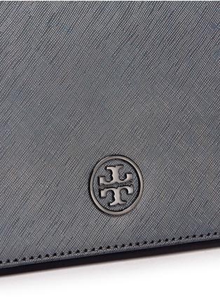 Detail View - Click To Enlarge - TORY BURCH - 'Robinson' ologram adjustable mini bag