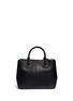 Back View - Click To Enlarge - TORY BURCH - 'Robinson' Saffiano double zip tote