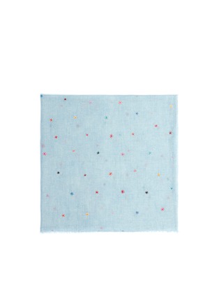 Main View - Click To Enlarge - FALIERO SARTI - 'Stellando' star embroidered cashmere-blend scarf