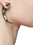 Figure View - Click To Enlarge - GIVENCHY - Pyrite stone shark magnetic single earring