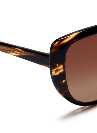 Detail View - Click To Enlarge - OLIVER PEOPLES - 'Hedda' cat-eye oversized sunglasses