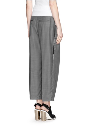 Back View - Click To Enlarge - ALEXANDER WANG - Wide-leg cropped pants