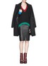 Figure View - Click To Enlarge - GIVENCHY - Colourblock wool sweater