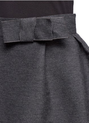 Detail View - Click To Enlarge - LANVIN - Bow flare skirt