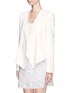 Front View - Click To Enlarge - CHLOÉ - Crepe peplum jacket