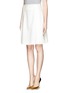 Front View - Click To Enlarge - CHLOÉ - 'Jupe' A-line bib skirt