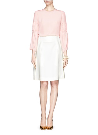 Figure View - Click To Enlarge - CHLOÉ - 'Jupe' A-line bib skirt
