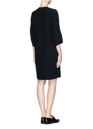 Back View - Click To Enlarge - STELLA MCCARTNEY - Intarsia graphic shift dress