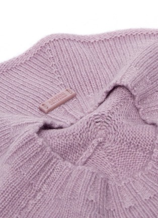 Detail View - Click To Enlarge - ARMANI COLLEZIONI - Cashere knit beret