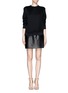 Figure View - Click To Enlarge - GIVENCHY - Bonded honeycomb sweatshirt