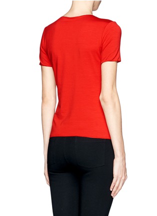 Back View - Click To Enlarge - ARMANI COLLEZIONI - Jersey T-shirt