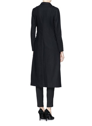 Detail View - Click To Enlarge - MO&CO. EDITION 10 - Wool long coat