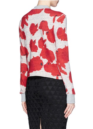 Back View - Click To Enlarge - TANYA TAYLOR - 'Hawkins' flower print sweatshirt