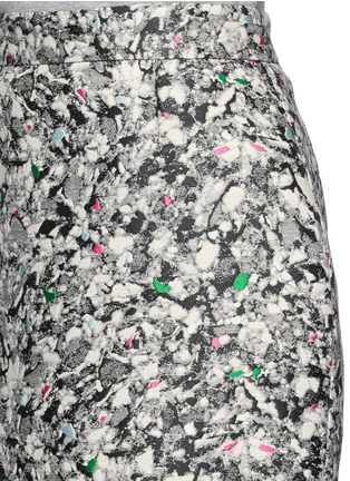 Detail View - Click To Enlarge - PROENZA SCHOULER - Carpet pad jacquard skirt